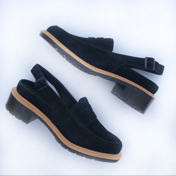 Slingback penny loafers Clearance